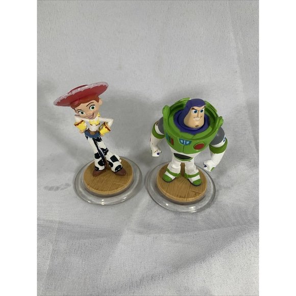 Walt Disney Infinity Toy Story Game Pieces Buzz Light Year Jesse - Picture 2 of 5